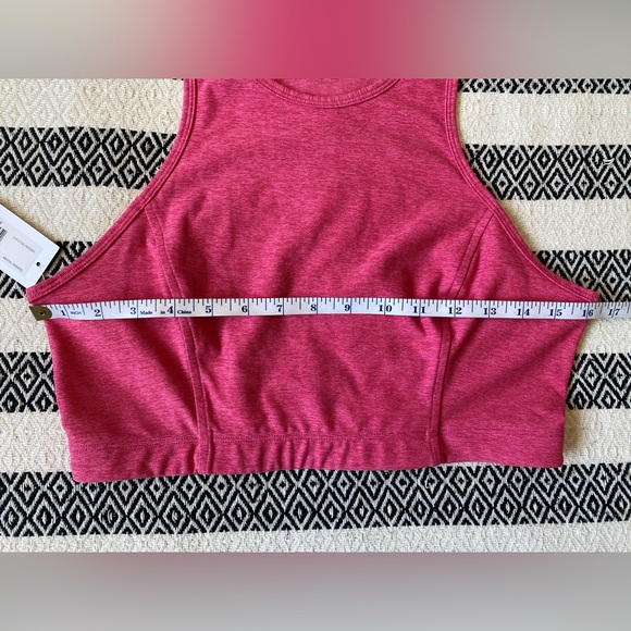NWT Outdoor Voices x Bev Atheta Crop Top Flamingo Pink - large - Picture 8 of 11